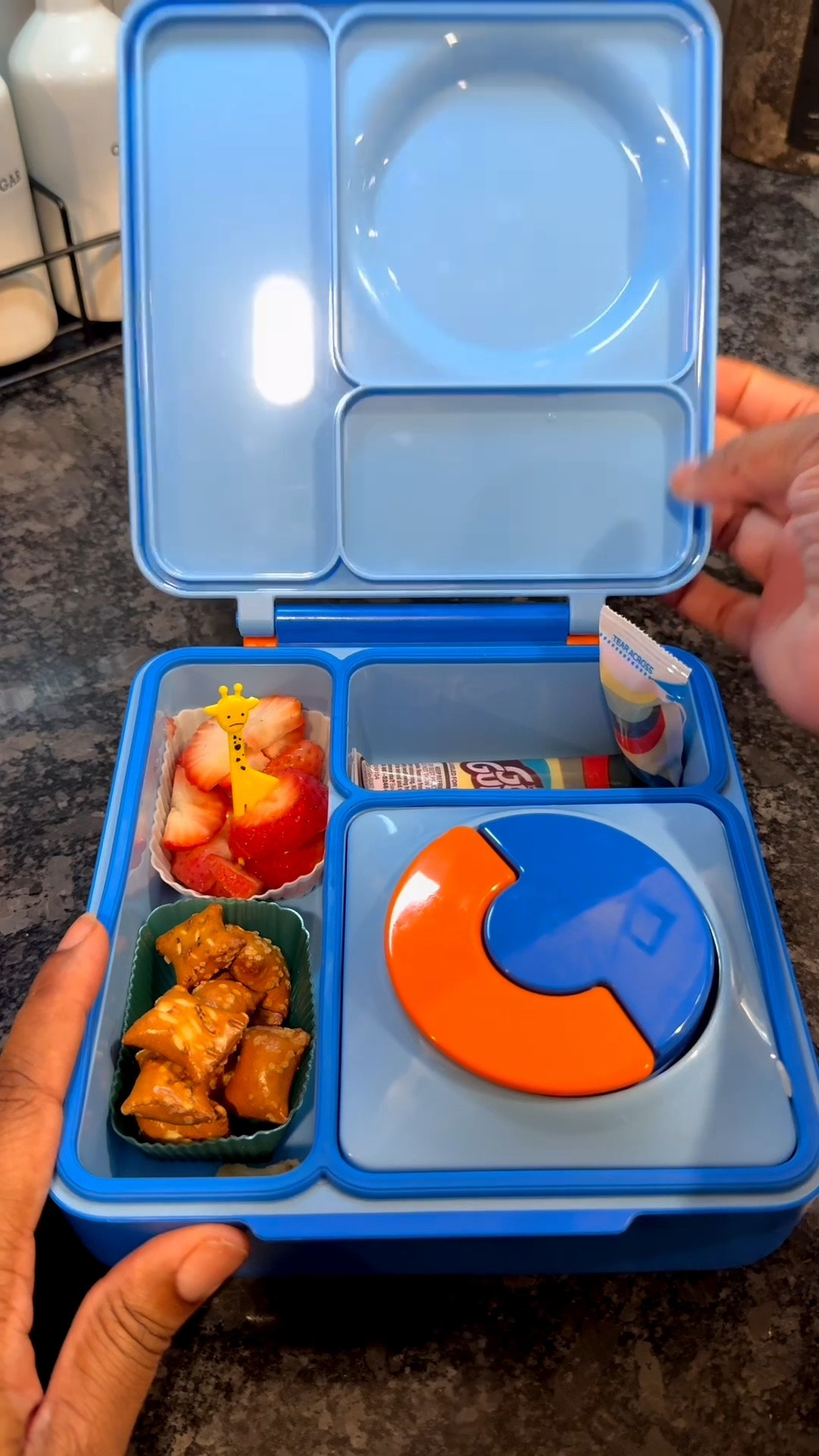 Making my sons School lunch has become a part of my morning routine that I actually look forward to! Putting the daily notes in his lunch makes his day and mine! #ltkschoollunch

#LTKmorningroutine #LTKdayinmylife #LTKHome