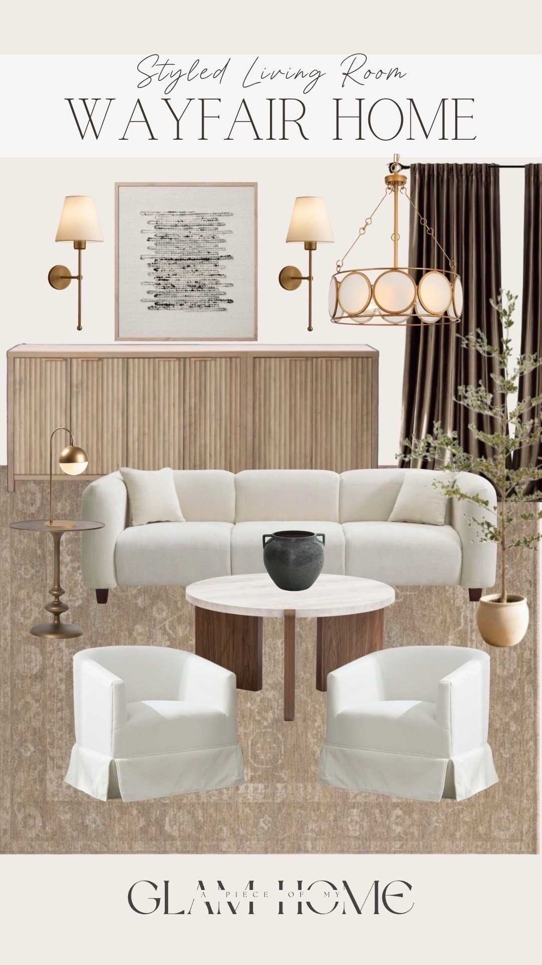 Loving these styled living room picks for a cozy home! 


 Wayfair end of year clearance, couch, chairs, coffee table, accent table, lamp, Wayfair home, vase, faux tree, sideboard, wall art, chandelier, lighting, curtain picks, affordable home 





#liketkit #LTKHome #LTKU #LTKSeasonal
@shop.ltk
https://liketk.it/5MBJA