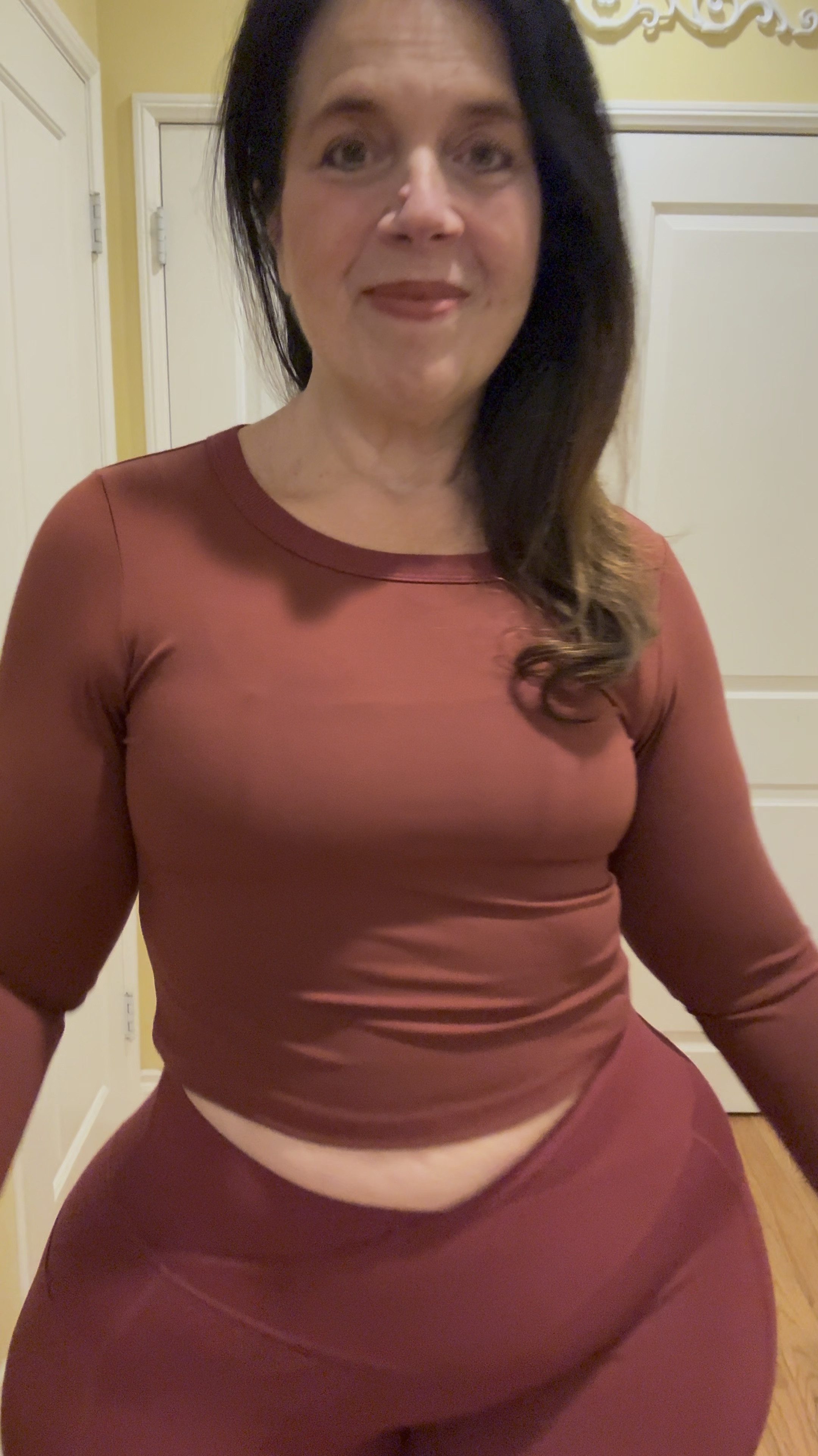 Partnering with Popflex Active to bring you some comfortable , buttery high rise, crisscross hourglass leggings with pockets and their “call me baby” long sleeve reversible top. I am wearing the corset bra underneath, too. Totally recommending this new to me size inclusive brand for all my girlies across the spectrum of sizes and shapes. The cloud hoodie is super oversized, too and such great quality and softness combined.

#LTKFitness #LTKMidsize #LTKActive