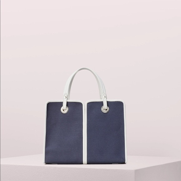 NWT❣️Kate Spade Sam Canvas Plunge Medium Satchel | Poshmark