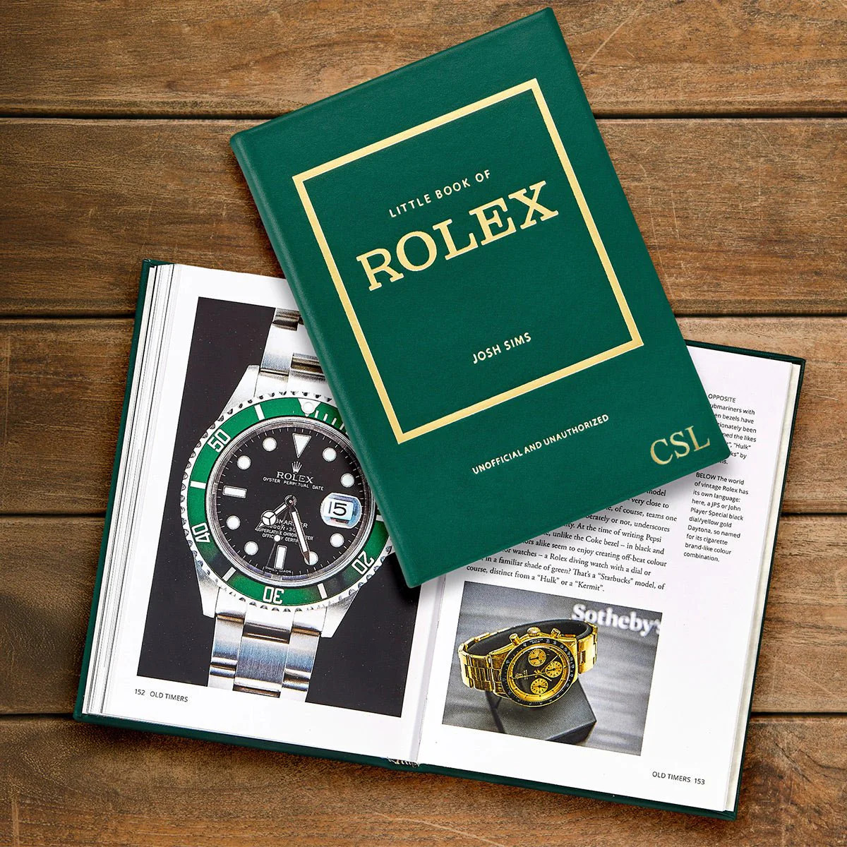 Little Book of Rolex - Coffee Table Book, Leather Bound | HomeWetBar.com