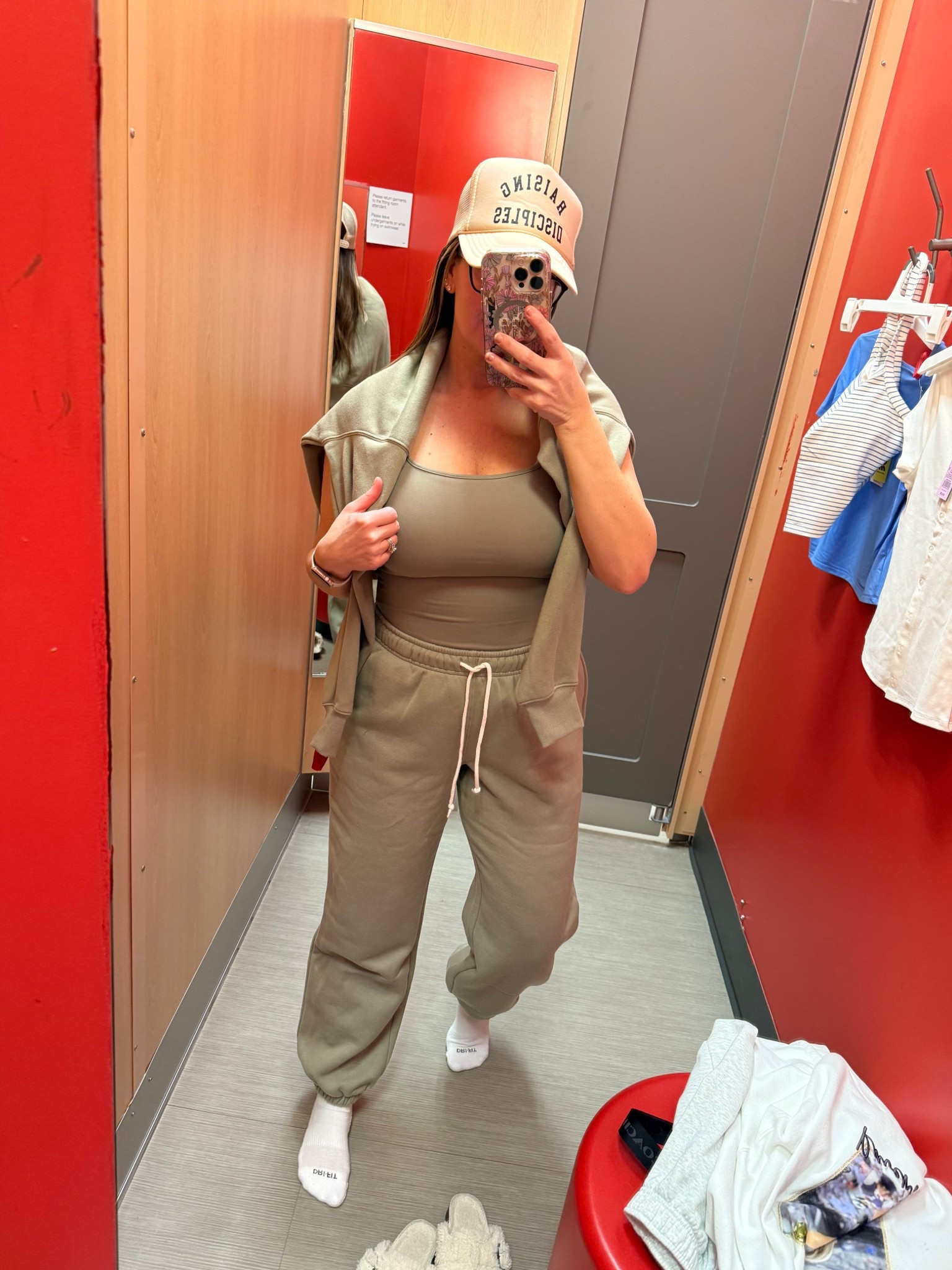 Target sweats size medium in everything 

#LTKOver40 #LTKMidsize