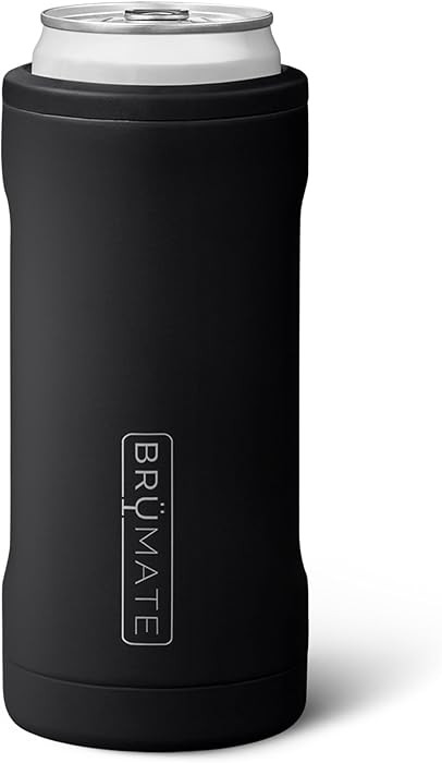 BrüMate Hopsulator Slim Can Cooler Insulated for 12oz Slim Cans | Skinny Can Insulated Stainless... | Amazon (US)