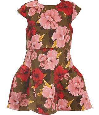 GB Little Girls Floral Multi Dress | Dillard's | Dillard's