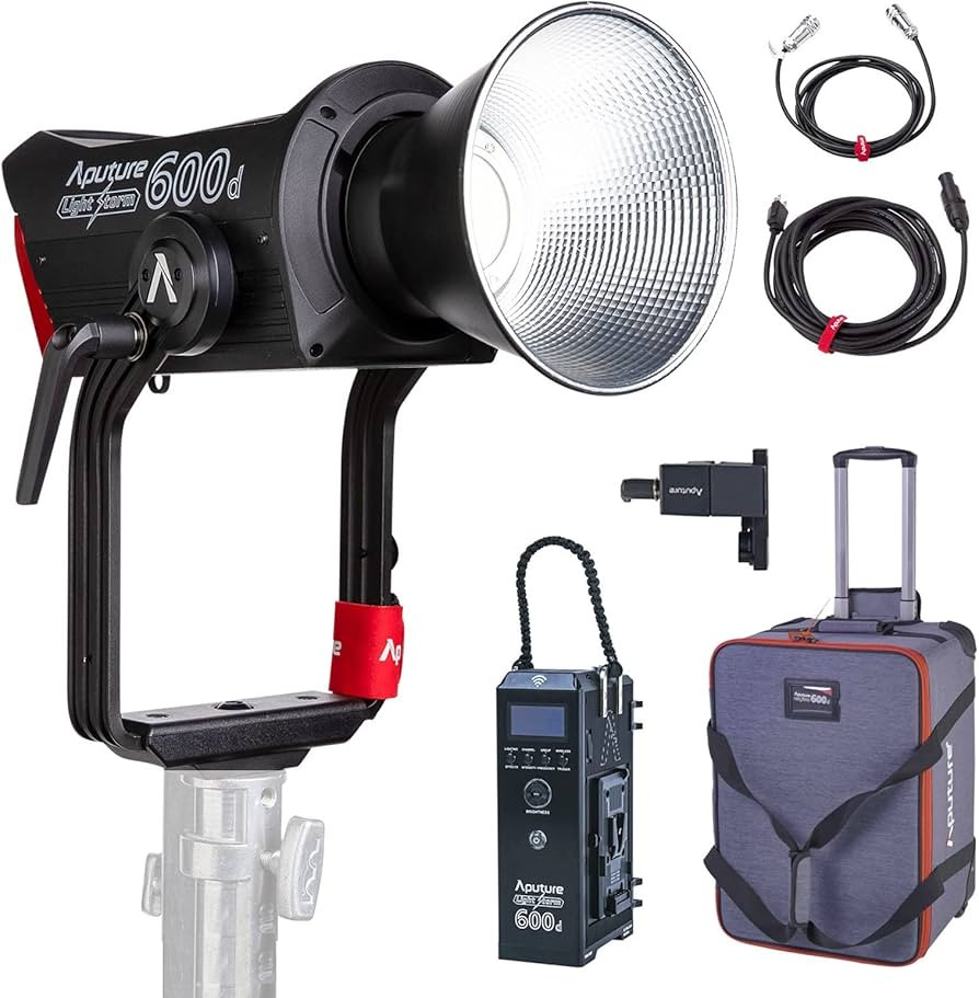 Aputure LS 600d Professional 600W Daylight-Balanced Daylight LED Video Studio Light (V-Mount), wi... | Amazon (US)