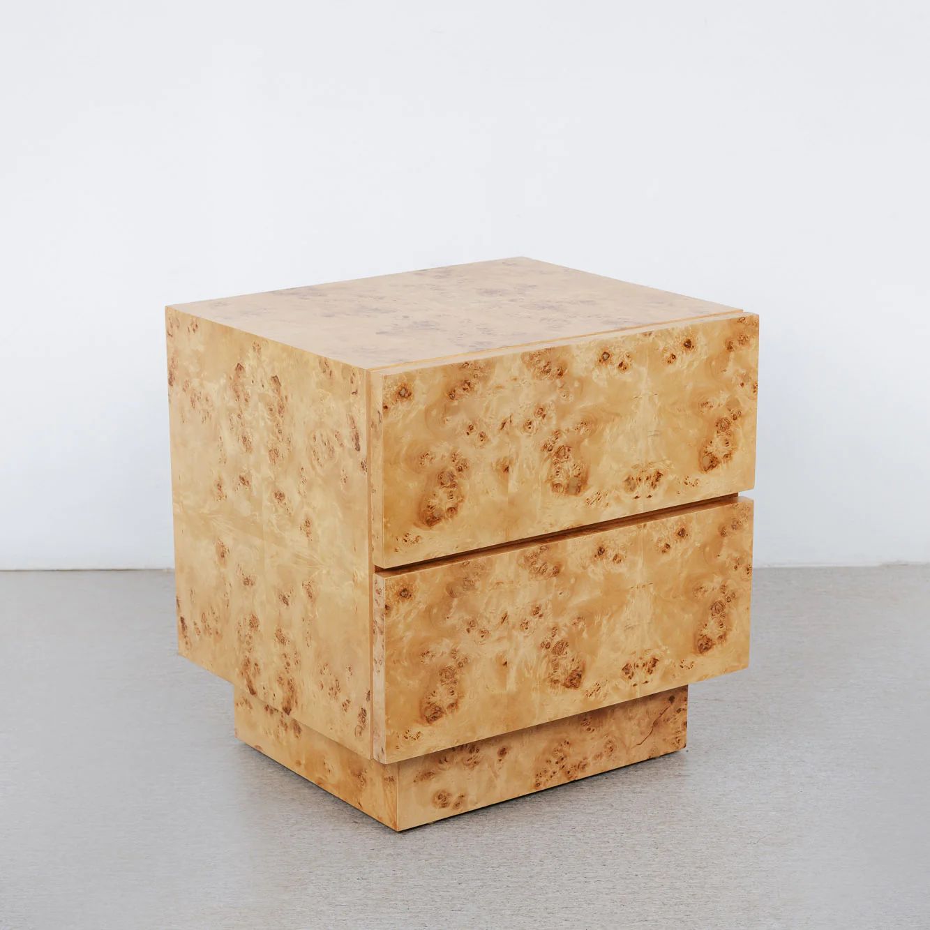 Nerthus Burl Nightstand | France and Son