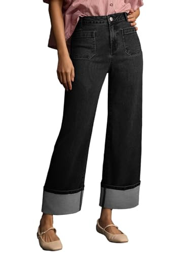 EVALESS Women's High Waisted Wide Leg Jeans | Amazon (US)