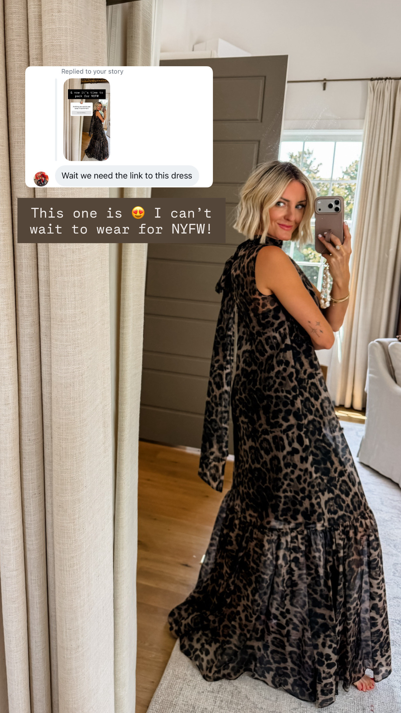 Obsessed with the print & silhouette of this dress! Wearing size 0 

Loverly Grey, event dress, fall event 

 #LTKNYFW #LTKootd #LTKSeasonal