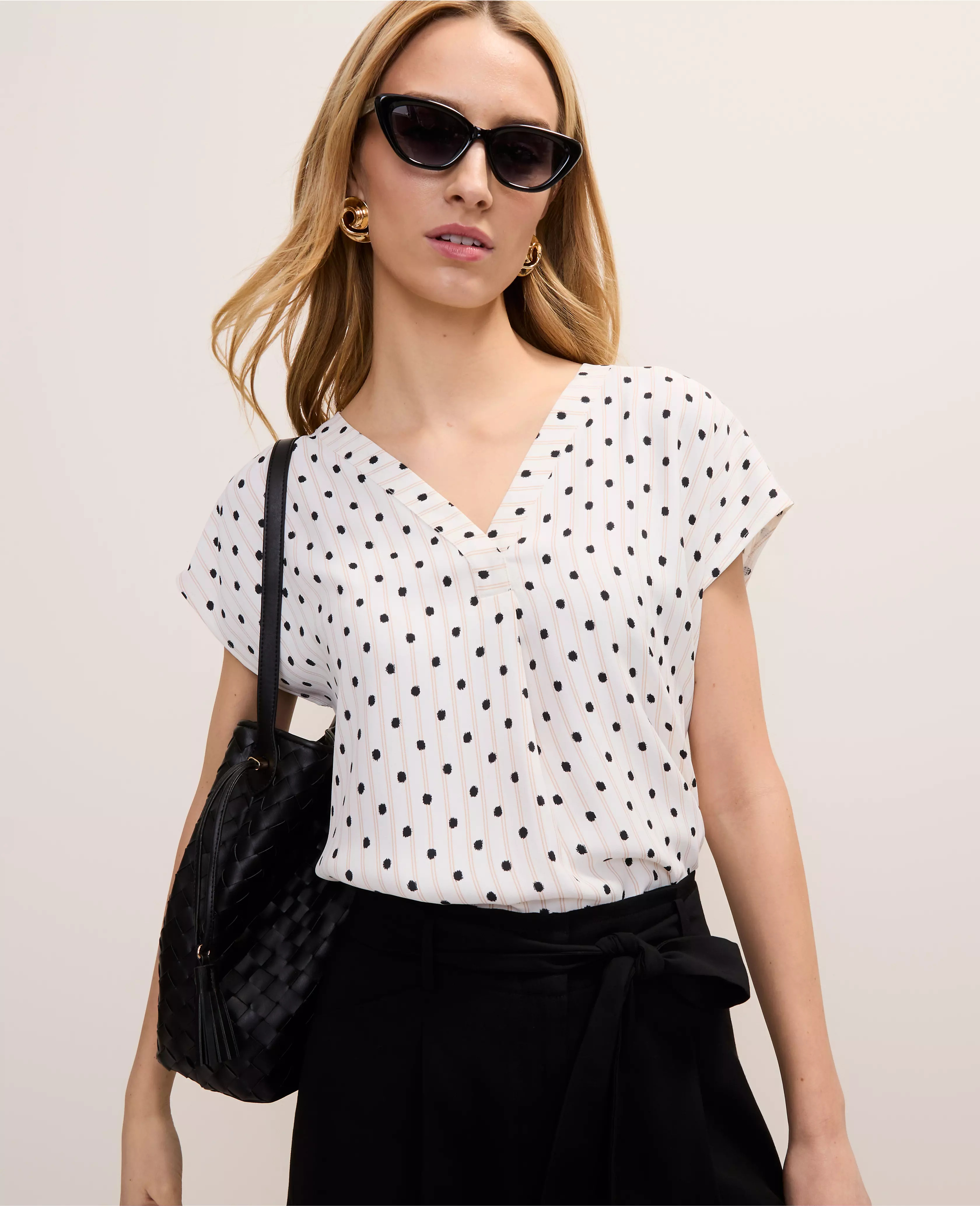 Polka Dot Top | Ann Taylor