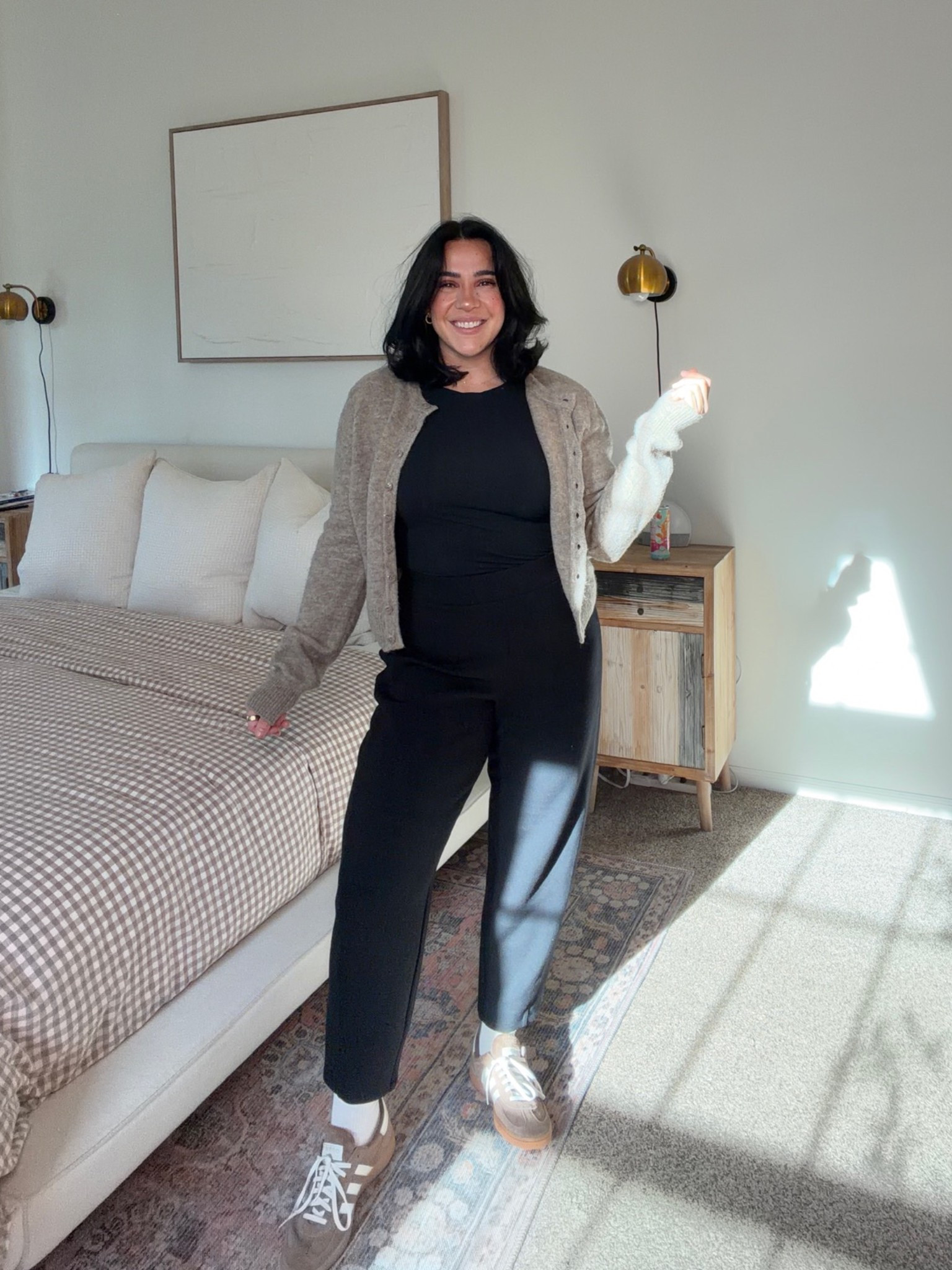 Cozy comfy everyday outfit, these pants are amazing & select colors on sale! 

Size L in all! 

#LTKmomlife #LTKSaleAlert #LTKMidsize