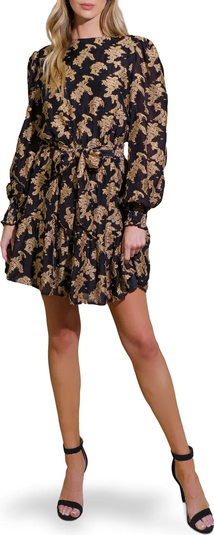 FLYING TOMATO Solid Long Sleeve Minidress | Nordstromrack | Nordstrom Rack