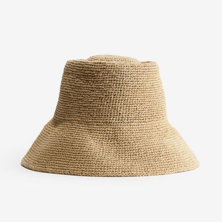Woven straw bucket hat 

#LTKfindsunder50 #LTKSeasonal #LTKstyletip