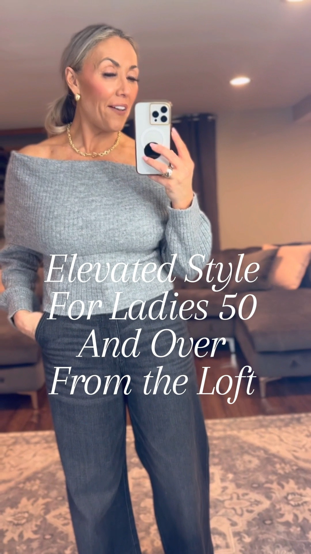 Gorgeous from the #LOFT
High-rise trousers with an off-the-shoulder knit, along with comfy flats that mean business.
Because effortless can still look elevated gorgeous beauty!

Dress like the version of you that already has it handled. Period end of story! 💃

✨ Your Reinvention Dress Code ✨ 


#LTKOver40 #LTKTall