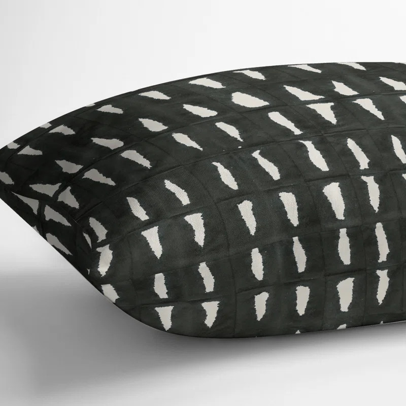 Herlinda Geometric Polyester Indoor/Outdoor Throw Pillow | Wayfair North America