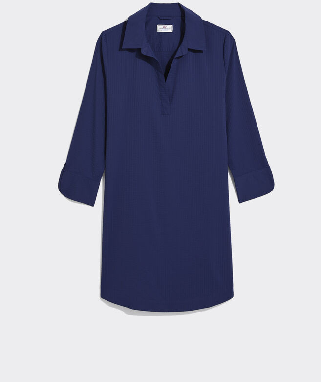 Harbor Seersucker Lucaya Dress | vineyard vines