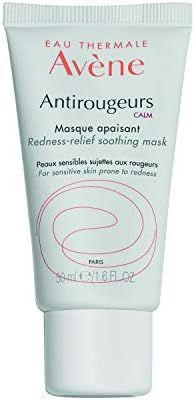 Eau Thermale Avene Antirougeurs CALM Soothing Repair Mask, Soothes Redness Prone Skin, Tinted Gre... | Amazon (US)
