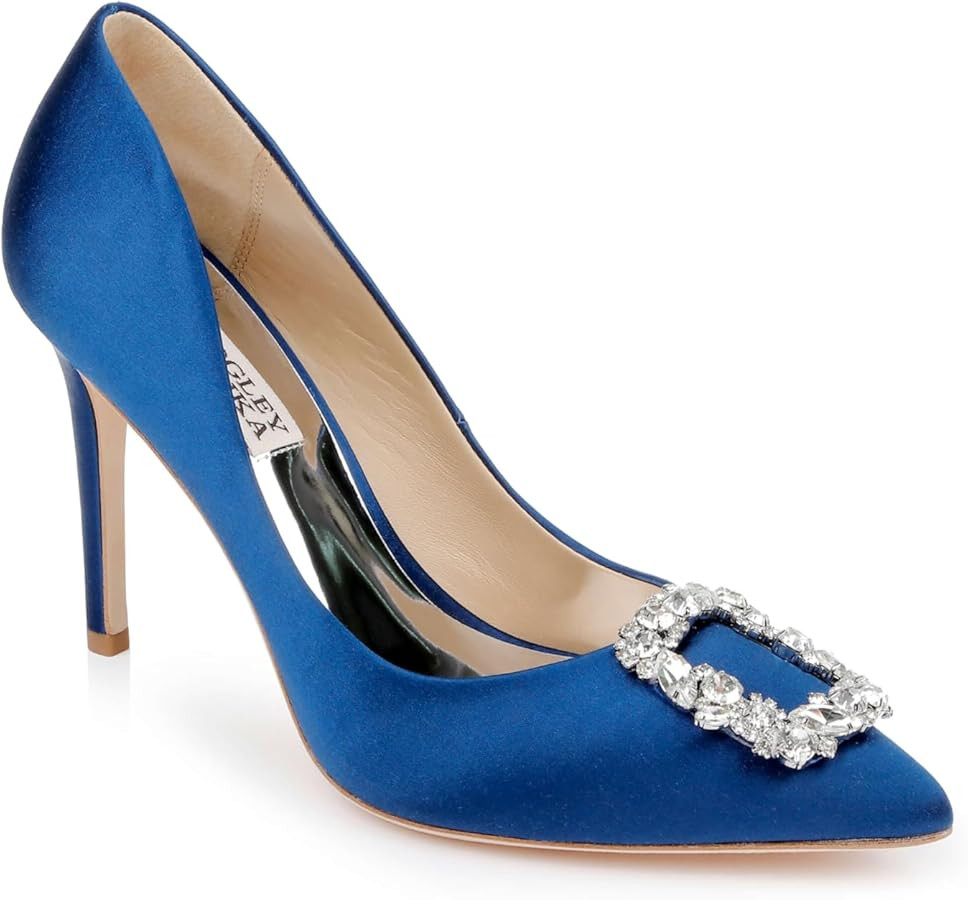 Badgley Mischka Women's Cher Pump - Women's Pumps with 3.75" Stiletto Heels | Amazon (US)