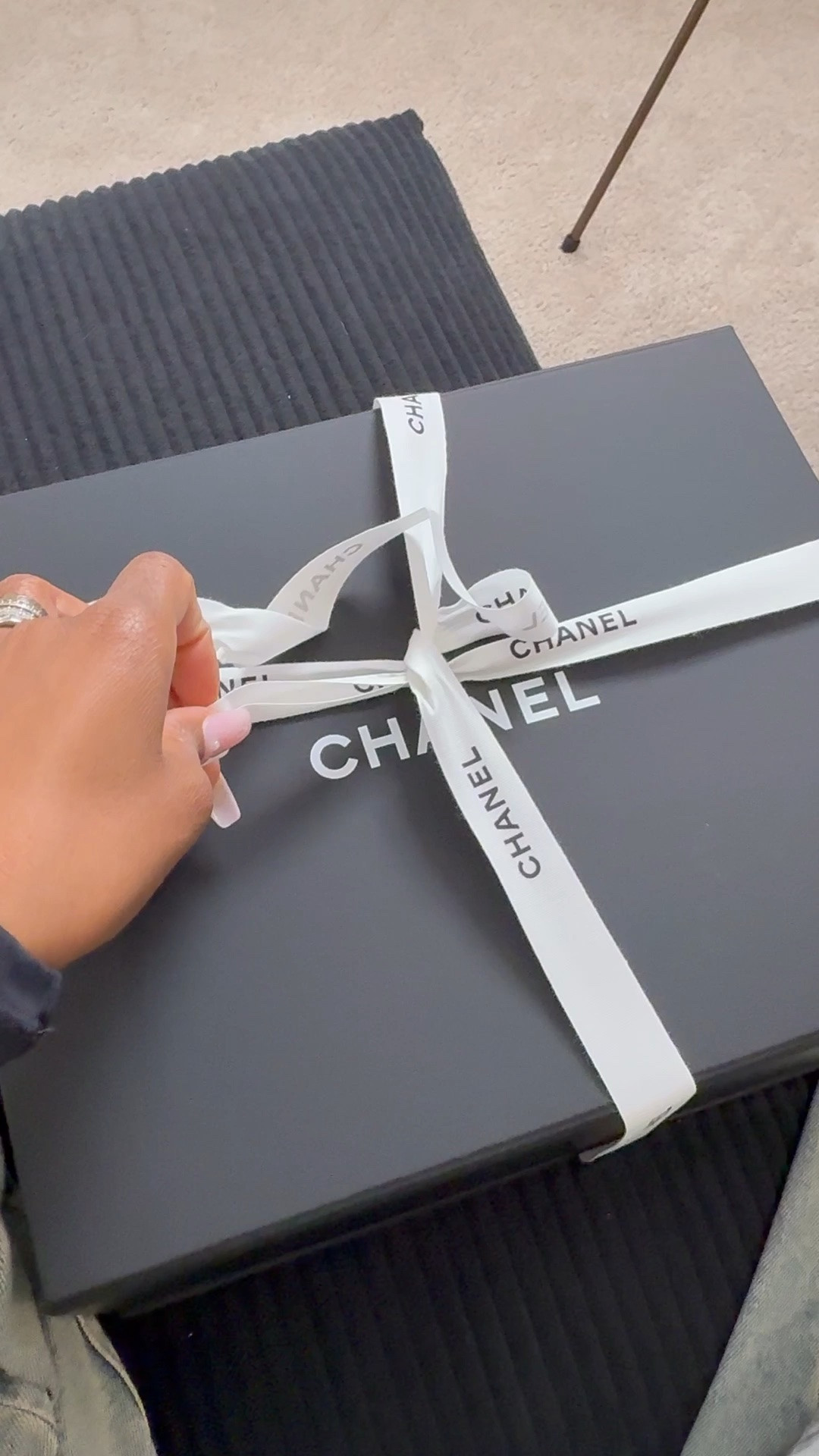 Hi Babes!

There’s just something about a little luxury moment ✨🖤 Unboxing a @CHANEL purchase never gets old. The anticipation, the packaging, and all the beautiful details make the experience just as special as what's inside.

I truly believe in investing in pieces you absolutely love and will use for years. Whether it's a dream handbag, accessory, or wardrobe staple, those timeless purchases end up becoming some of the best cost-per-wear pieces in your collection.

This was such a fun luxury moment and I can't wait to share what's inside.

xx Kira | IG: KirasFashionFinds