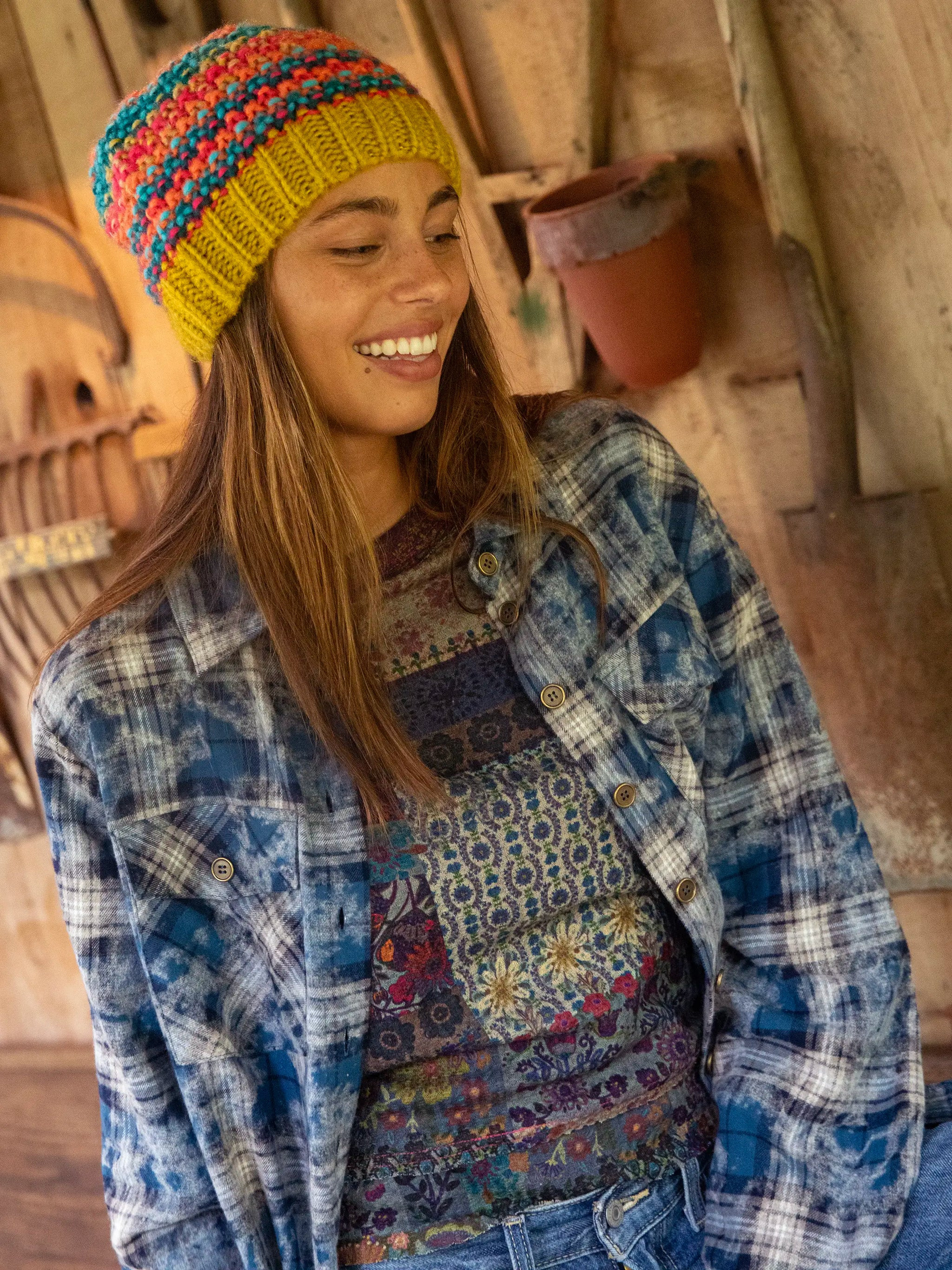 Elle Raglan Thermal Top | Natural Life