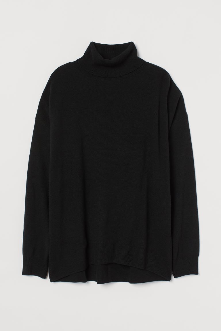 Fine-knit Turtleneck Sweater | H&M (US)