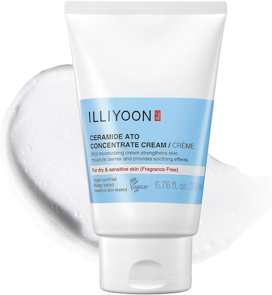 Illiyoon Ceramide Ato Concentrate Cream | Moisturizer for Dry & Sensitive Skin, 100hr Lasting Hyd... | Amazon (US)