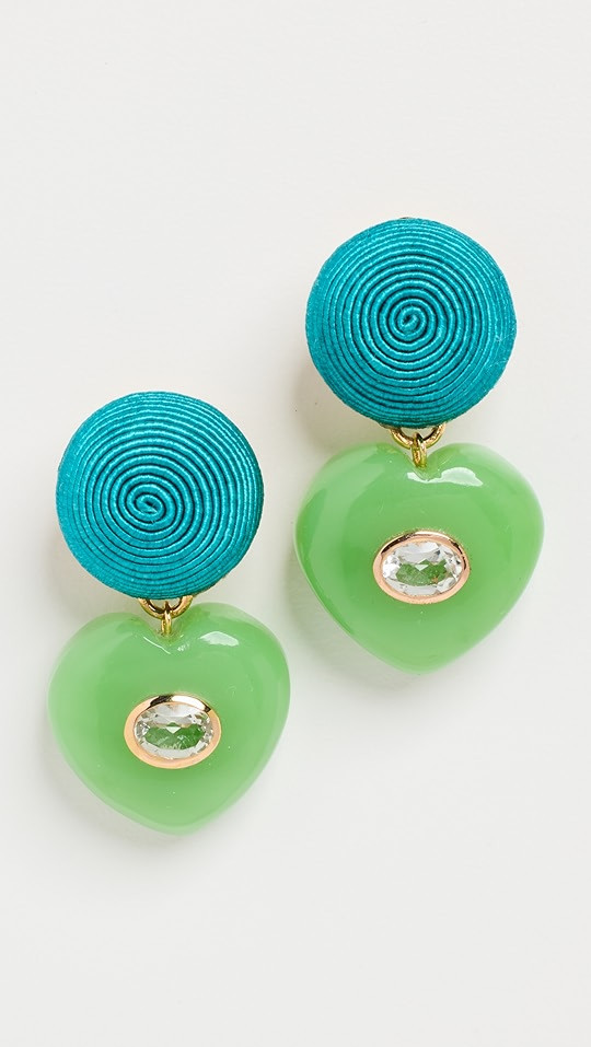 Peniche Heart Earrings | Shopbop