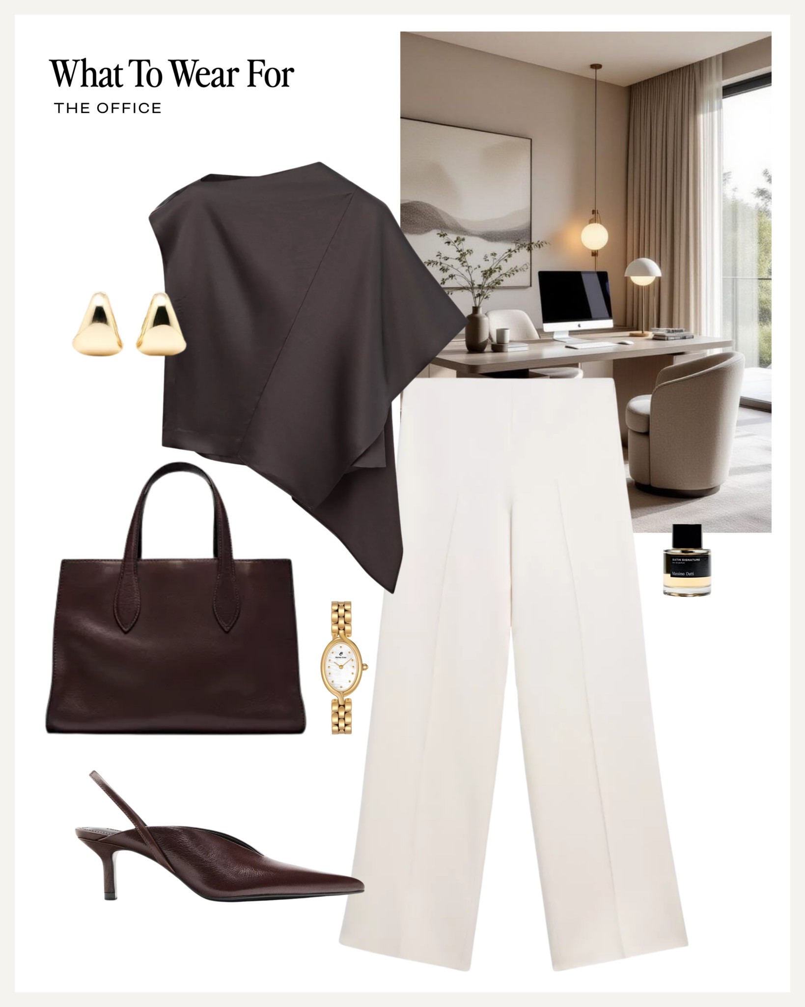 The office 💻 

Workwear, Massimo Dutti, white trousers, heels, smart outfits, elegant style, neutral looks

#LTKspring #LTKworkwear