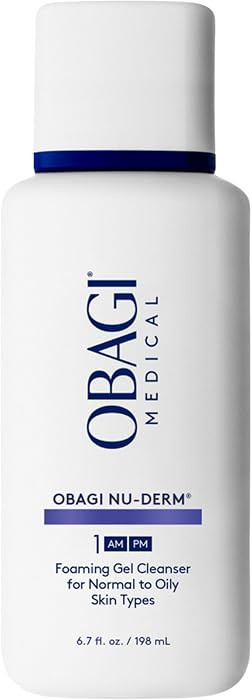 Obagi Nu-Derm Foaming Gel Cleanser for Face \u2013 Deep-Cleansing & Hydrating Facial Cleanser wit... | Amazon (US)