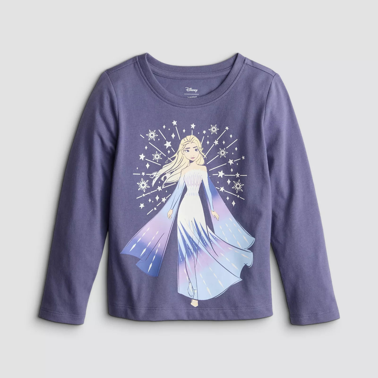 Baby & Toddler Girl Jumping Beans\u00ae Disney's Frozen Elsa Long Sleeve Tee | Kohl's