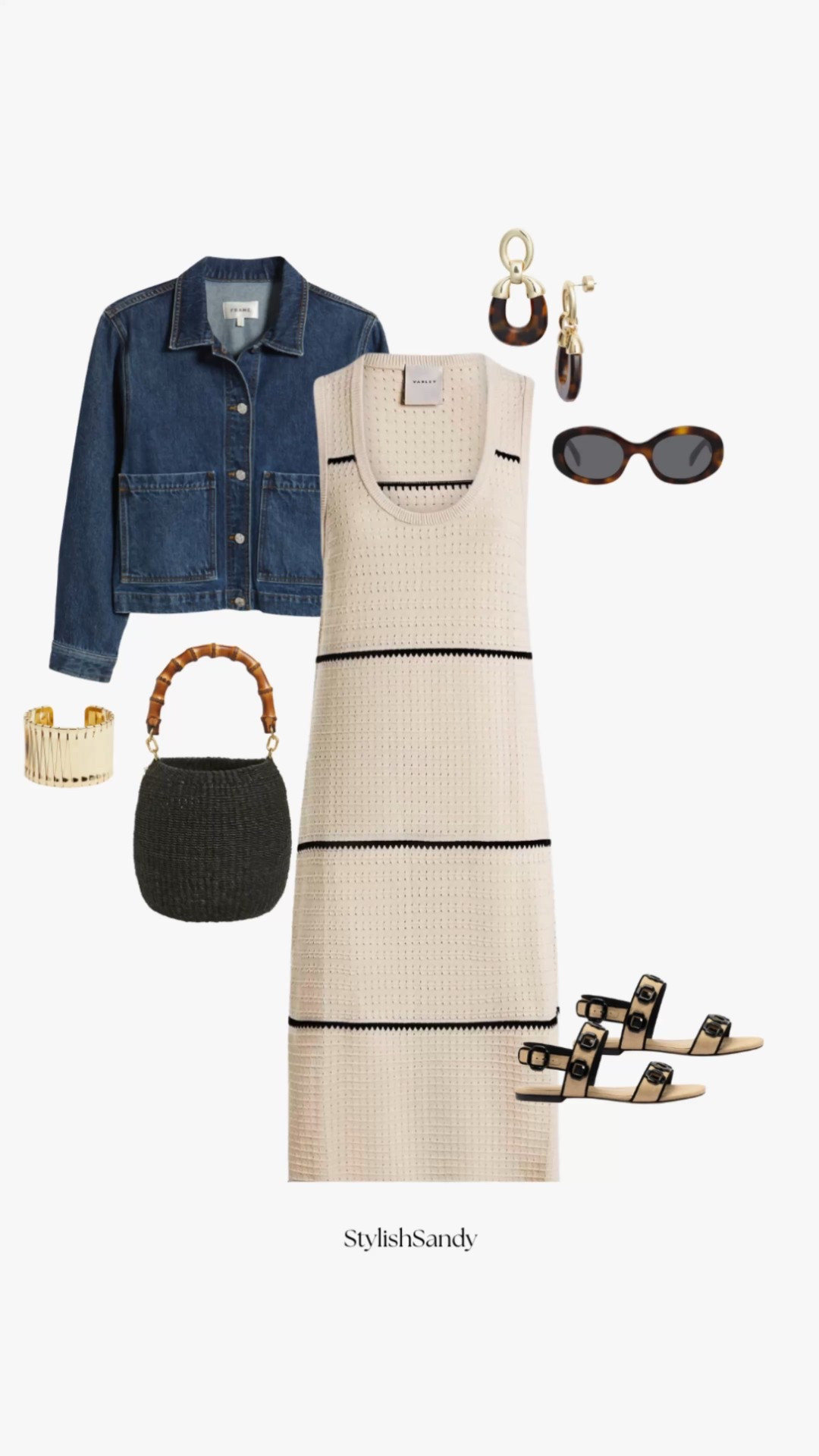 Outfit Inspo for home and vacation 

Varley dress
Denim jacket
Sandals
Sunnies
Earrings
Raffia bag

#LTKSeasonal #LTKOver40 #LTKStyleTip