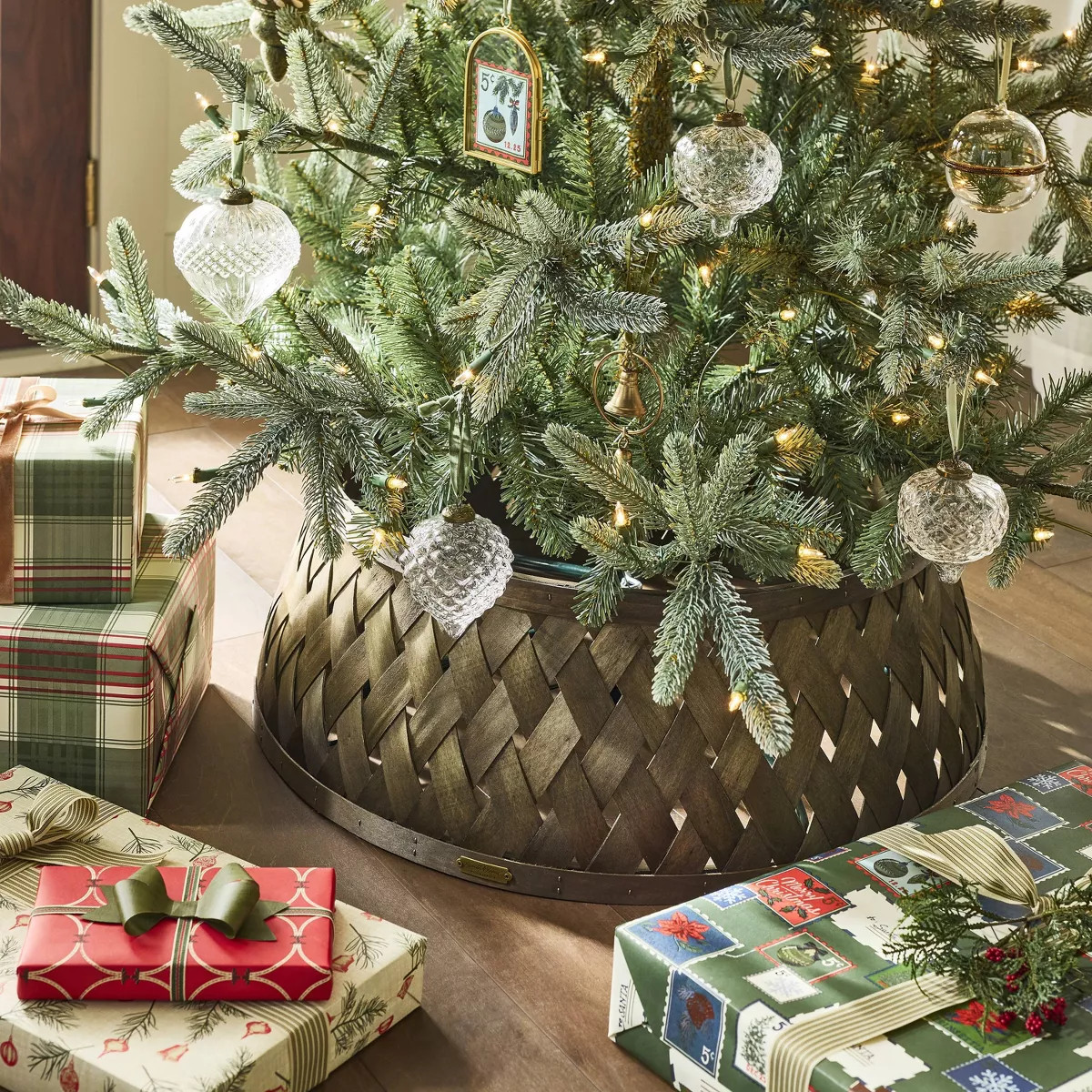 Ornate Glass Bulb Christmas Tree Ornaments (Set of 3) - Hearth & Hand™ with Magnolia | Target