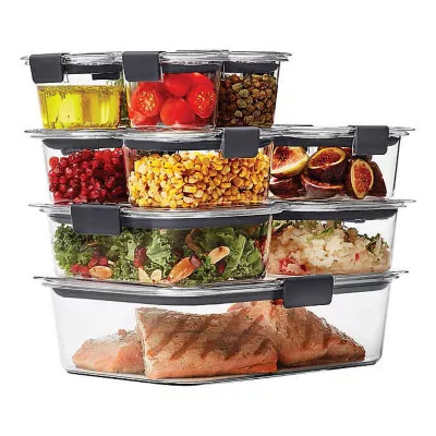 RUBBERMAID Rubbermaid® Brilliance 22-piece Food Storage Container Set | Bed Bath & Beyond