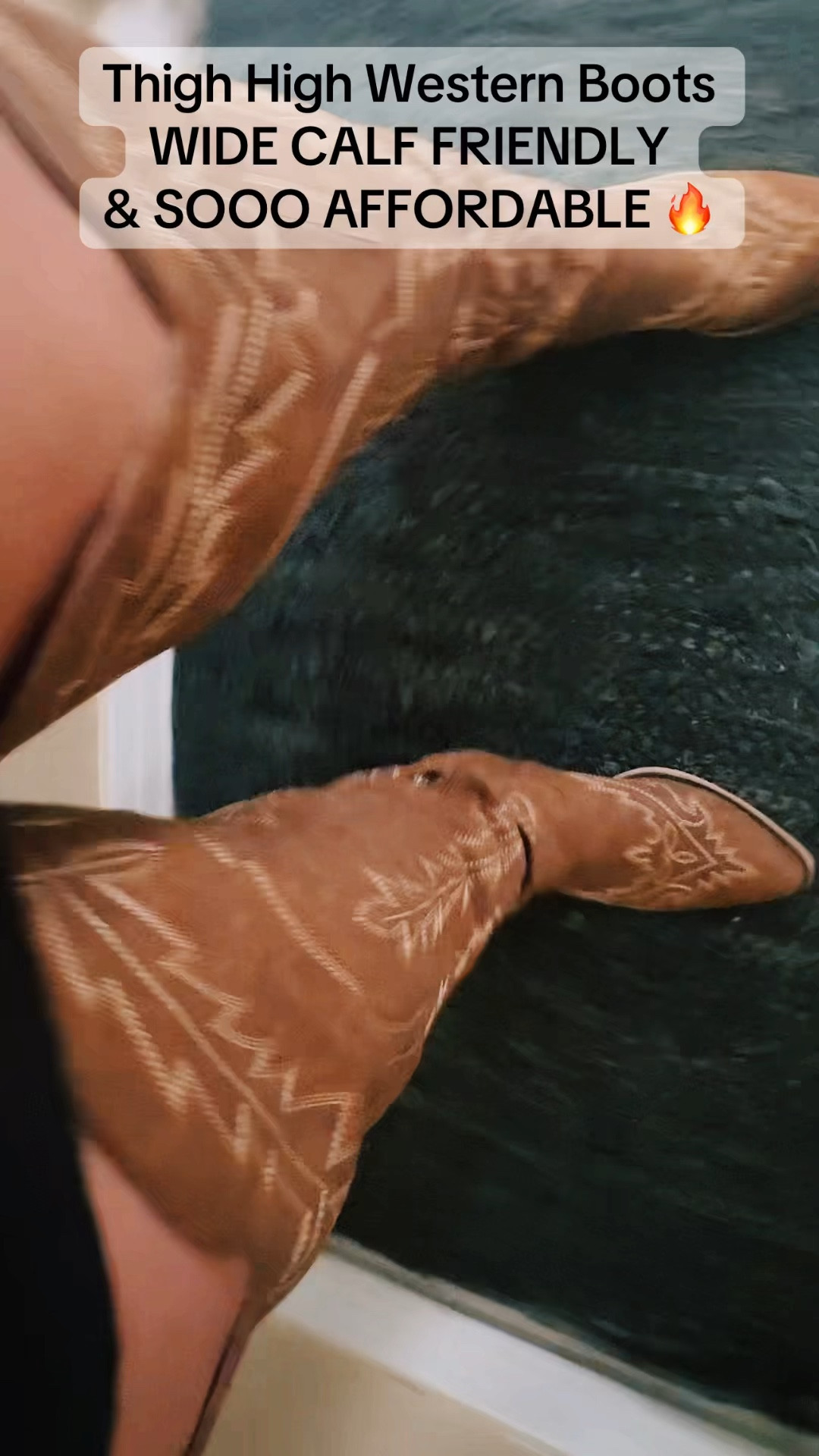 THIGH HIGH WESTERN BOOTS - WIDE CALF FRIENDLY 🔥 

#LTKStyleTip #LTKPlusSize #LTKShoeCrush