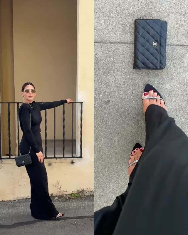 So chic, yet still so comfy✨ This open-back dress is super flattering and perfect for the holiday season. Whether you’re heading to a party or a fancy dinner, it’s comfortable enough to wear all night long🥂

Sandals ar from a YSL previous collection but linked similar styles.

#LTKgrwm #LTKHoliday #LTKSeasonal