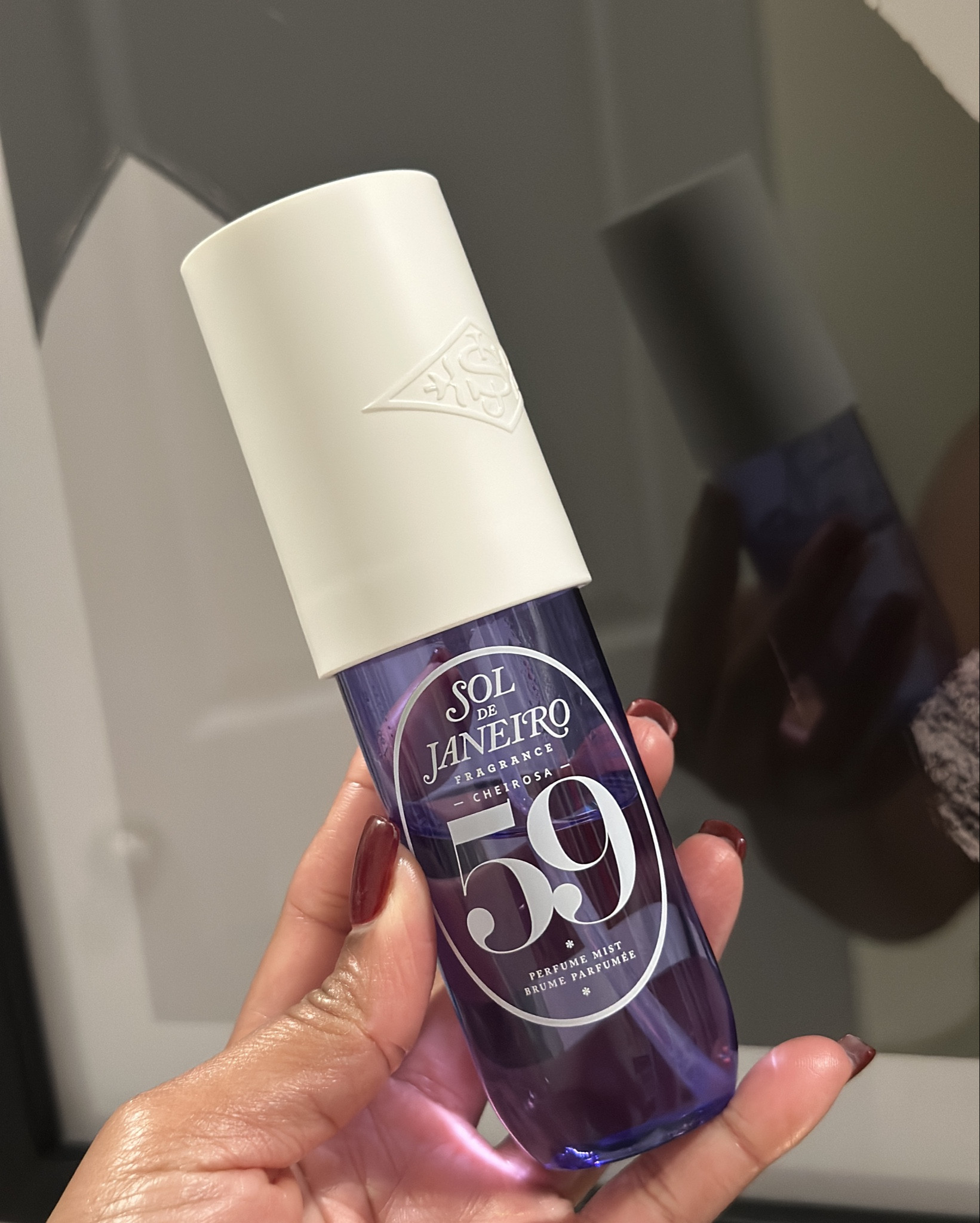 My Two Fave Sol de Janeiro Mists! 💜🌸
I'm obsessed with layering Sol de Janeiro scents, and these two are my absolute must-haves for two totally different moods.
1. Cheirosa '59 (Atmosfera Violeta): This is the ultimate cozy, bedtime scent—it has notes of creamy vanilla, sugar, and violet. It's soft, calming, and perfect for a clean, comforting feeling right out of the shower.
2. Cheirosa '68 (Beija Flor): This is my bright, everyday, cheerful mist! It's fruity, floral, and light, often compared to Baccarat Rouge. Notes of pink dragonfruit and jasmine make it perfect for layering or wearing alone.

#LTKBeauty #LTKGiftGuide #LTKHoliday