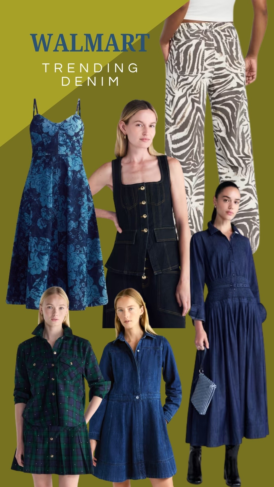 Walmart denim pieces we love