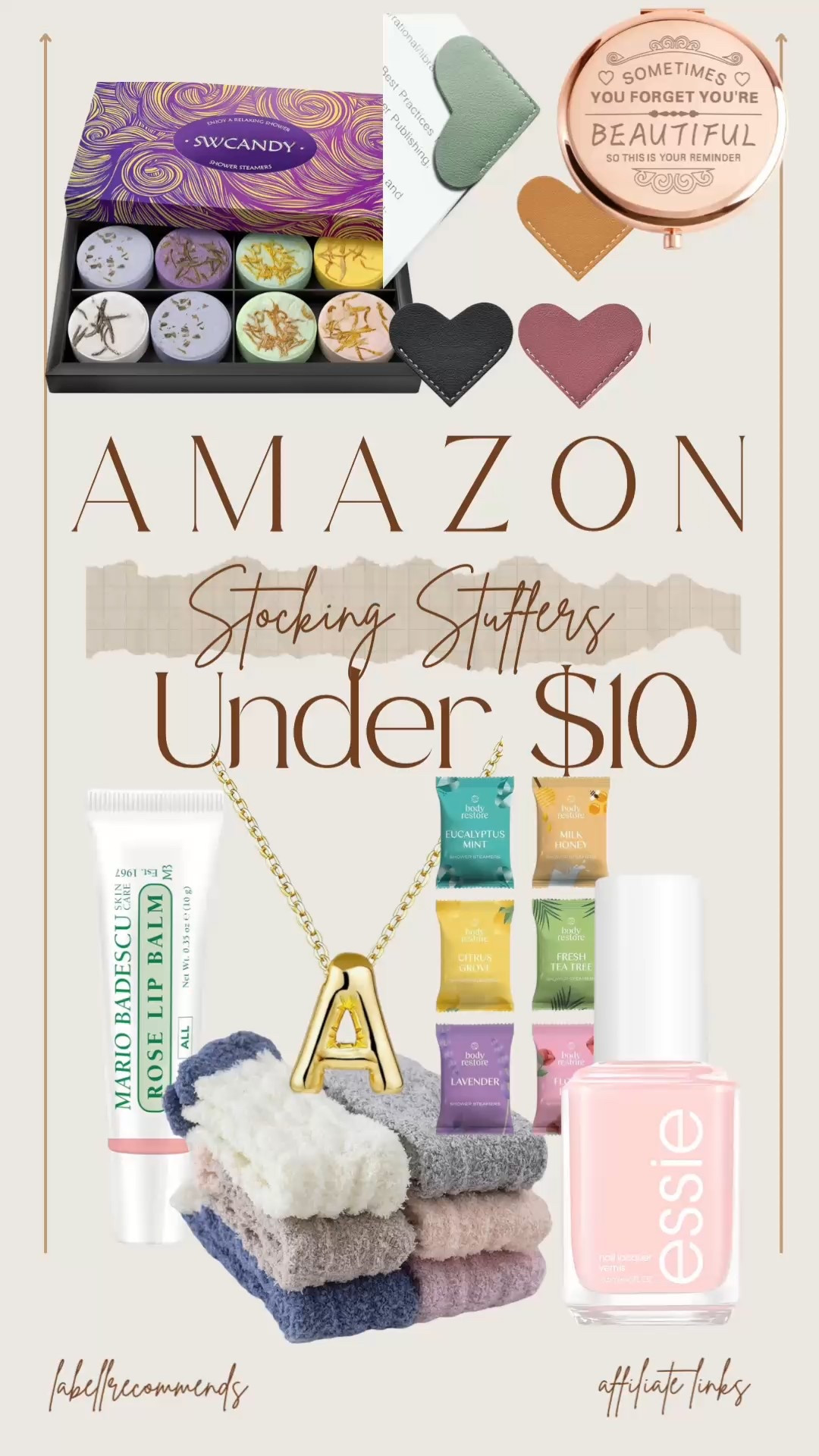 Stocking stuffers under $10 all from Amazon.

#stockingstuffers #giftguides #giftsforher

Stocking stuffers under $10, small gifts for women, stocking stuffers for women

#LTKSeasonal #LTKGiftGuide #LTKHoliday