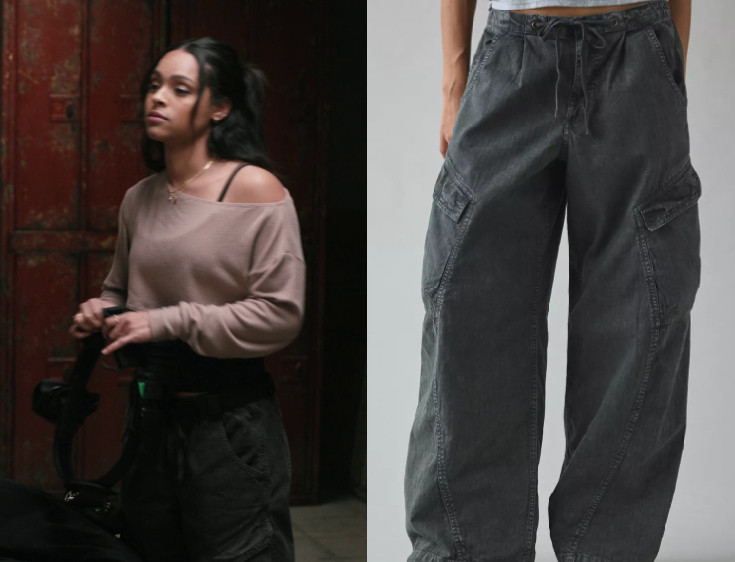 Andrea Cruz wearing these cargo pants on Marshals 1x13 

 