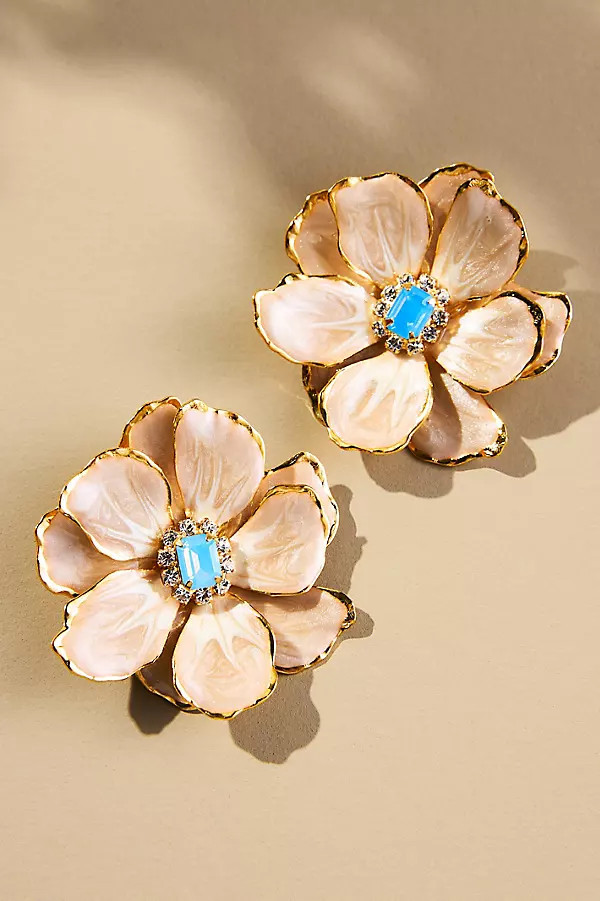Hand-Painted Earrings | Anthropologie (US)