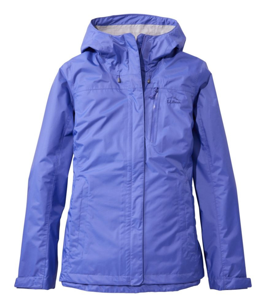 Women's Trail Model Rain Jacket Dusty Periwinkle 2X, Synthetic/Nylon L.L.Bean | L.L. Bean