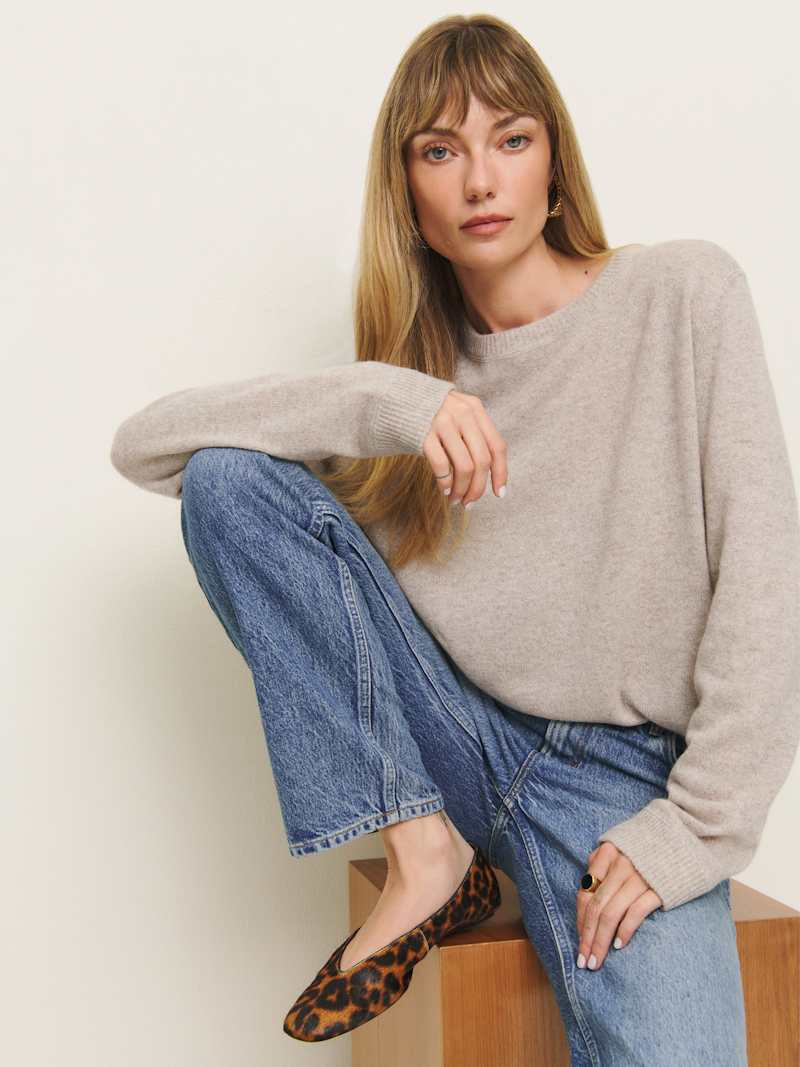 Cashmere Boyfriend Sweater | Reformation (Global)