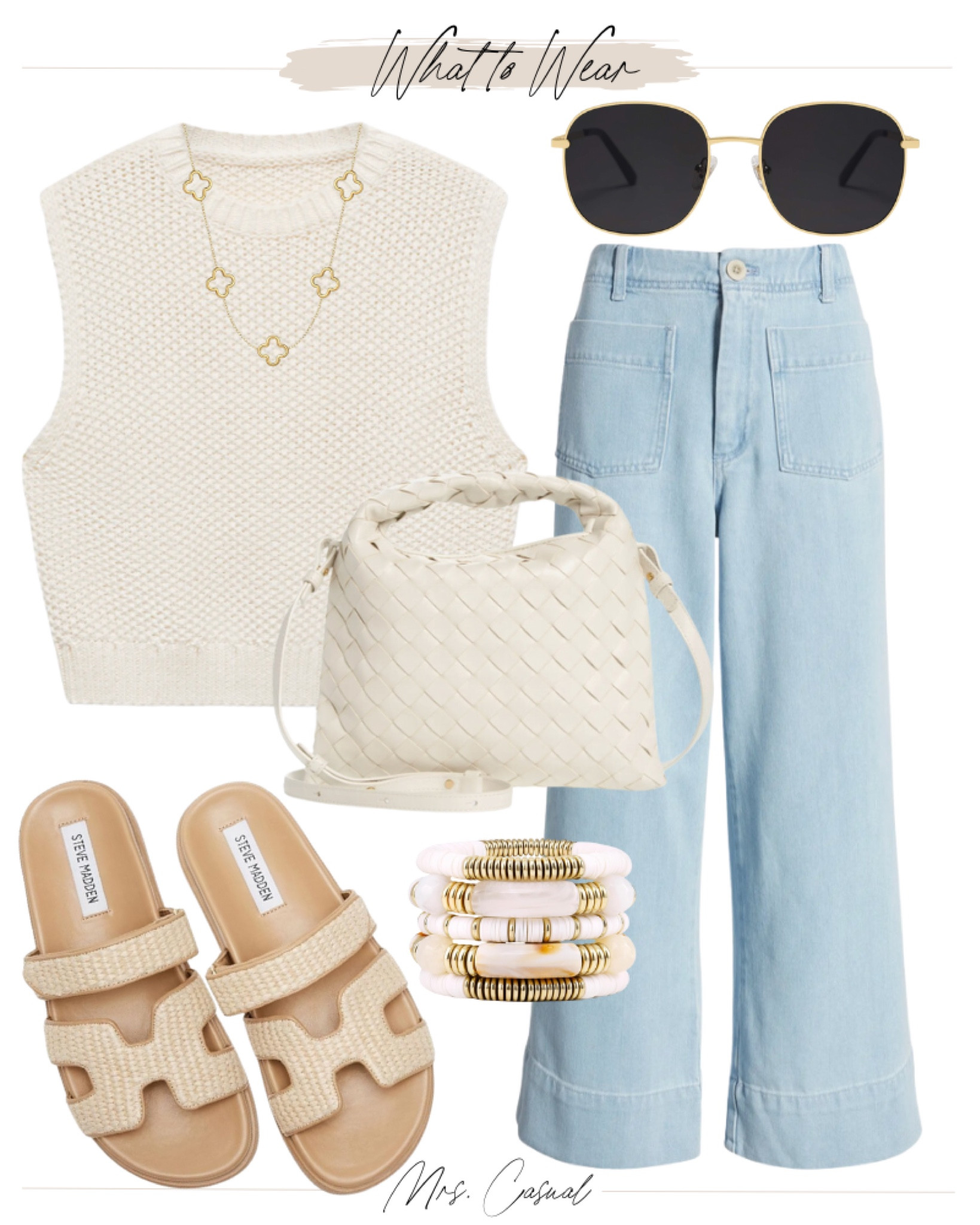 Favorite wide leg jeans for summer. Light wash and casual style 

#LTKFindsUnder100 #LTKItBag #LTKShoeCrush