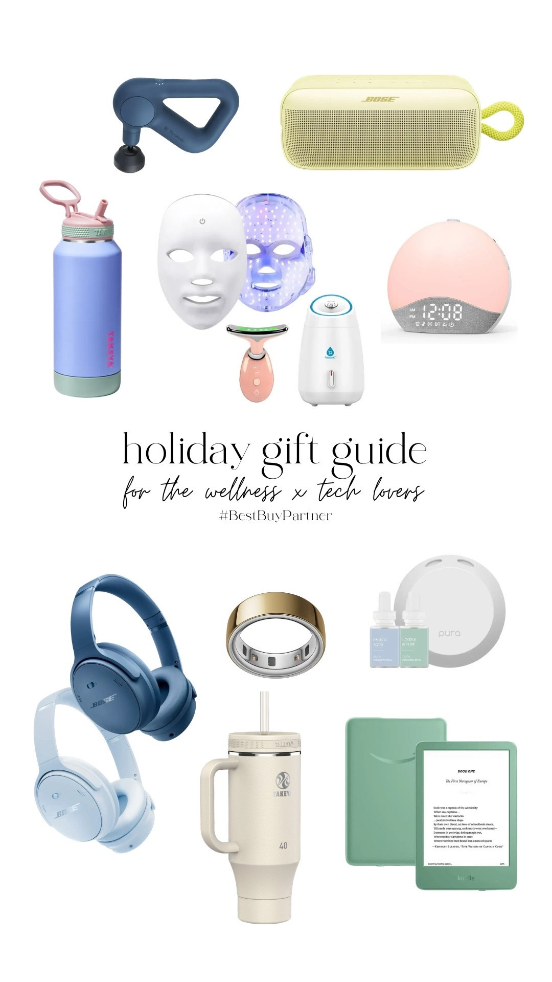 #BestBuyPartner Holiday gift guide for the wellness / tech lovers in your life (or yourself!) Shop now @BestBuy 

#LTKActive