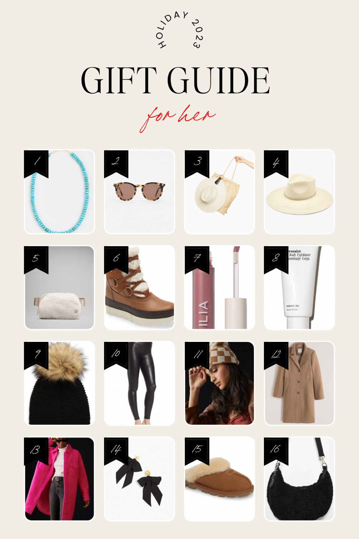 Gift guide for her, what to buy sister, friend gift, gift for her 

#LTKHoliday #LTKGiftGuide #LTKfindsunder100