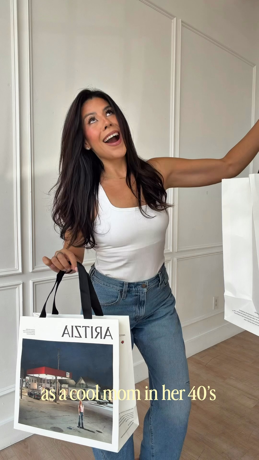Wearing size small in all tees and tops, size 27 (they fit oversized) in white shorts, size 6 in trouser short (they fit oversized and low), and size 6 in barrel pants.

#LTKOver40 #LTKTall #LTKootd