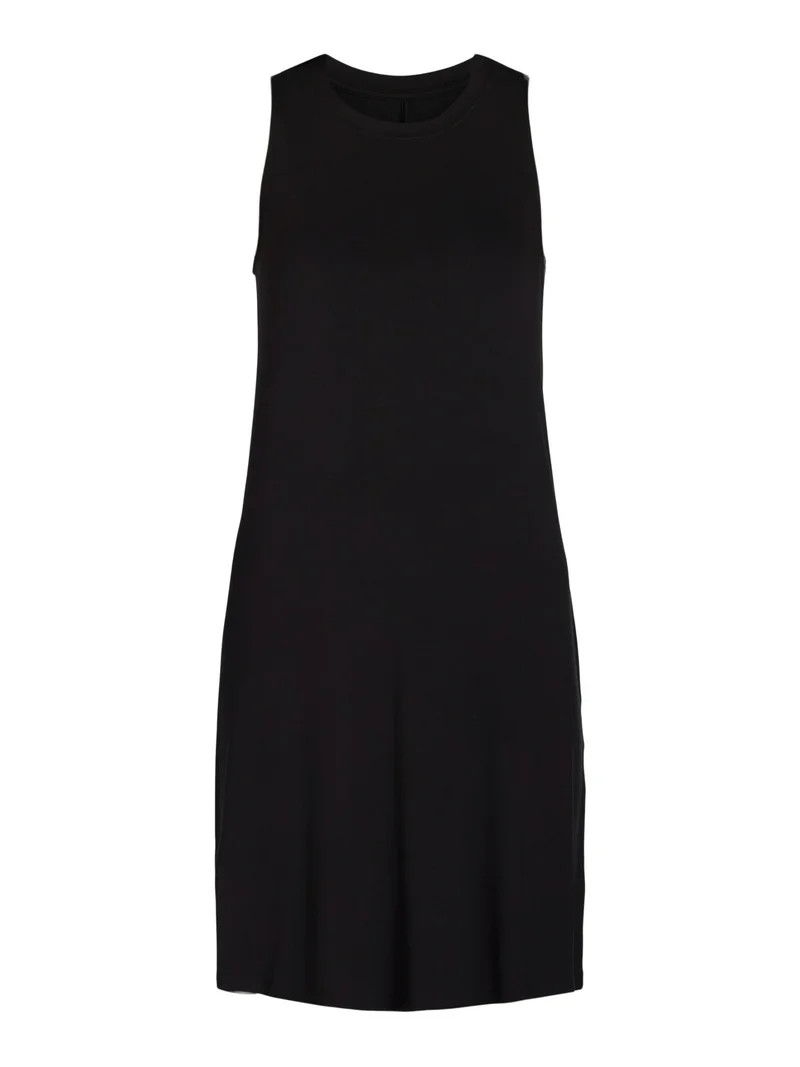 Time and Tru Women's Sleeveless Knit Swing Dress, Sizes XS-XXXL | Walmart (US)