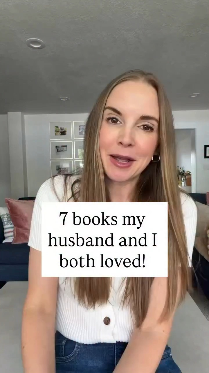 My husband and I started reading together when we were dating and it is one of my favorite things! 

These days, we mostly listen together when we’re on a road trip or we pass books to each other after one of us has read them.