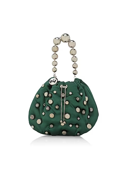 Rosantica Amanita Satin Embellished Bucket Bag | Saks Fifth Avenue