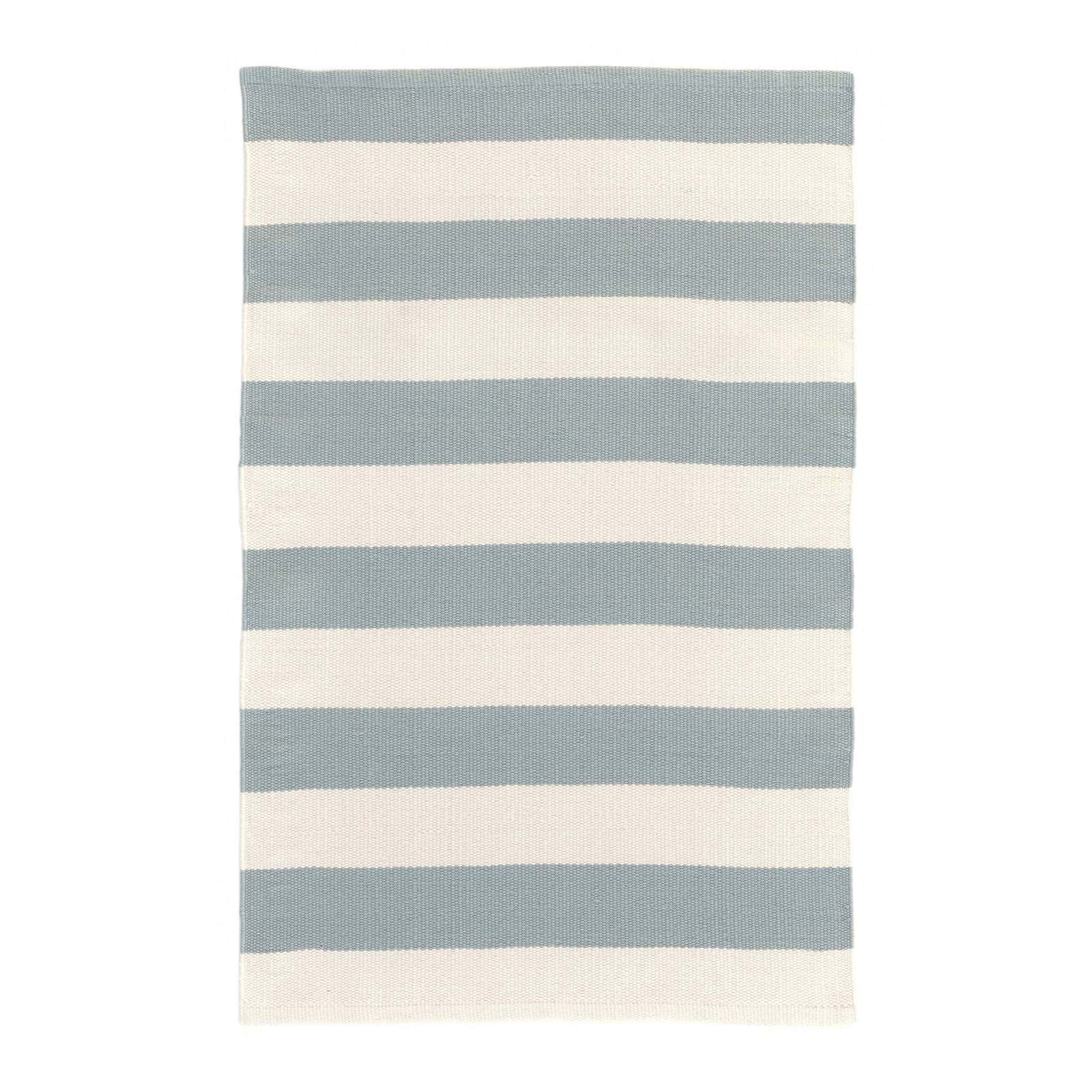 Catamaran Stripe Handwoven Indoor/Outdoor Rug | Annie Selke