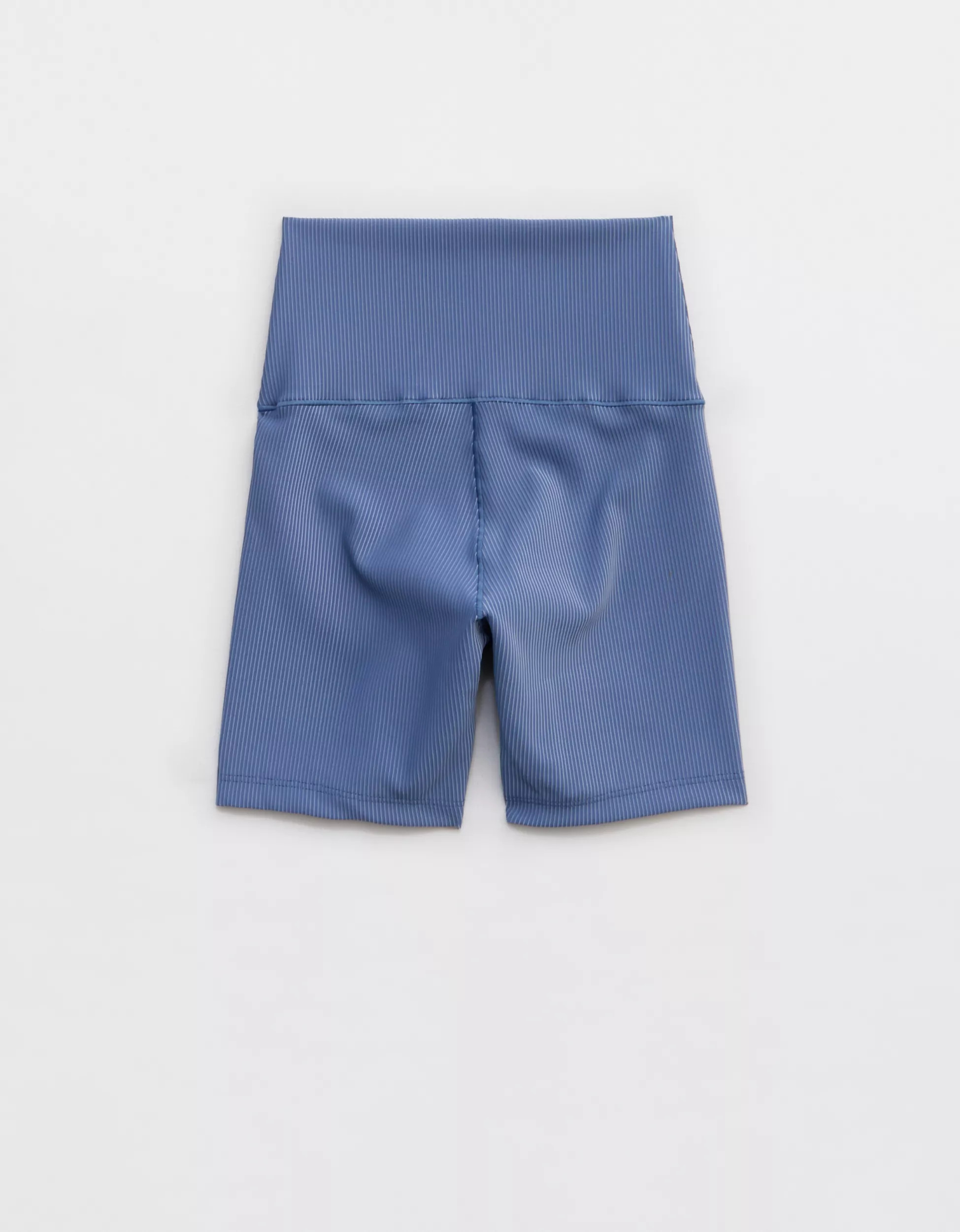 OFFLINE By Aerie Stripe Rib High Waisted 5" Bike Short | Aerie